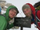 Justin Lichter and Shawn Forry on a winter traverse of the Pacific Crest Trail. Photo courtesy Lichter and Forry, via PCTA.